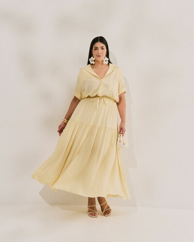 FotoVESTIDO MIDI WORK QUEBELA