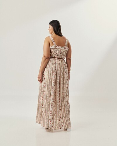 FotoVESTIDO LONGO VISCOSE QUEBELA