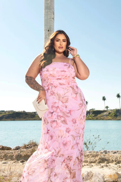 FotoVESTIDO LONGO DRAPEADO DIVAS