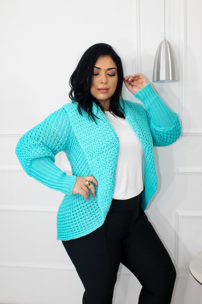 FotoCARDIGAN EM TRICOT VALENTINA JACUTINGA