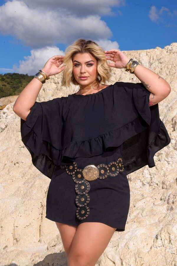 VESTIDO CAPA AIR FLOW MARIA FRANCIA