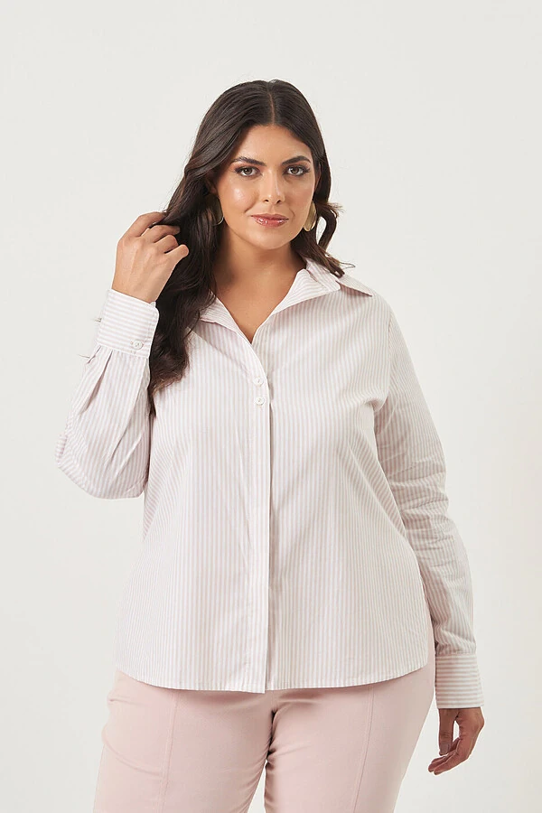CAMISA LISTRADA ESSENCIAL UPPER