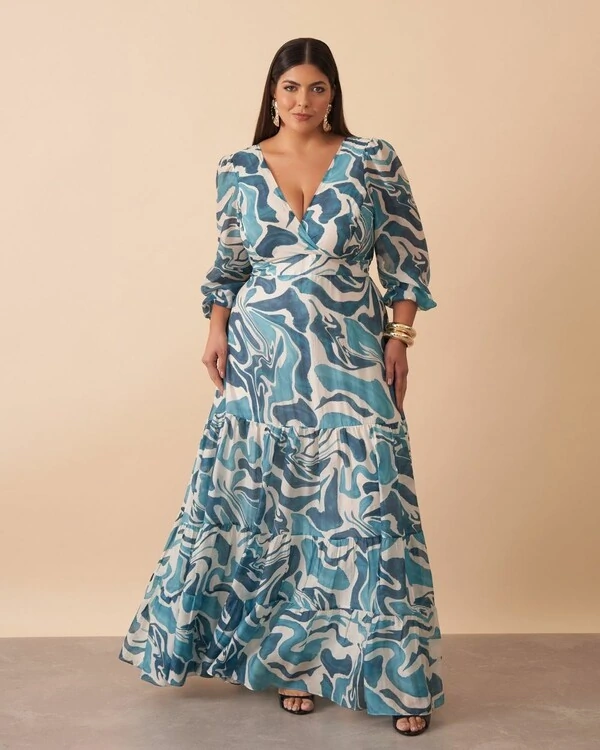 VESTIDO LONGO 3 MARIAS QUEBELA