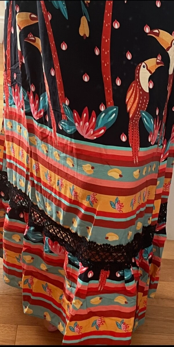 VESTIDO FESTA TROPICAL DOCEVIDA