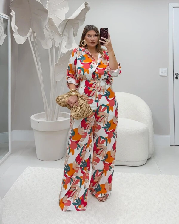 CONJUNTO VISCOSE ROSA MILLIOSSI