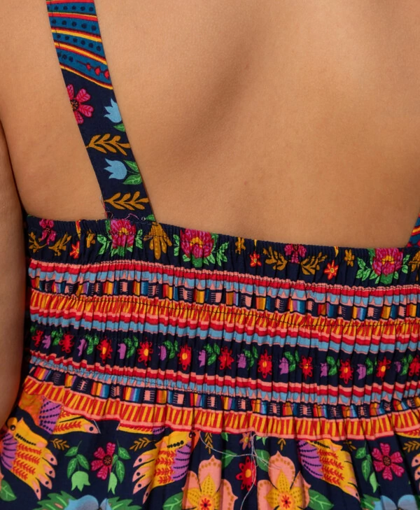 VESTIDO FLORAL FARM TROPICAL