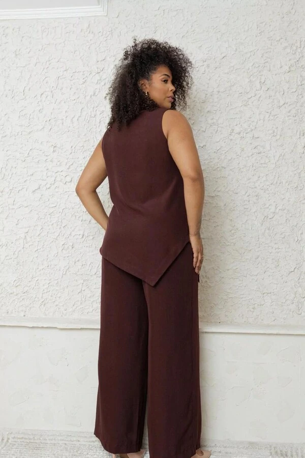 CONJUNTO CALÇA E BLUSA MERIDIEN UPPER