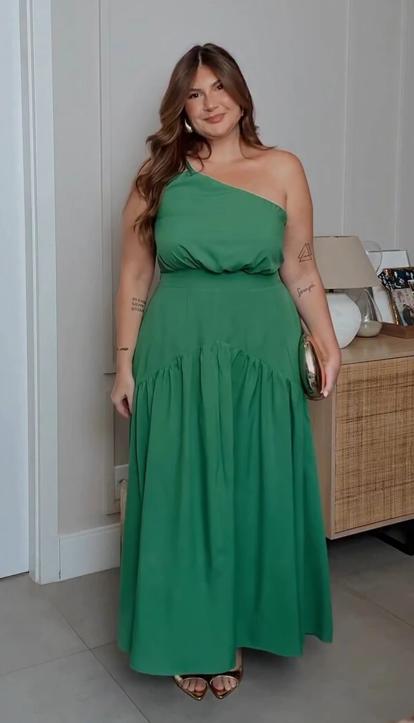 VESTIDO MIDI QUEBELA