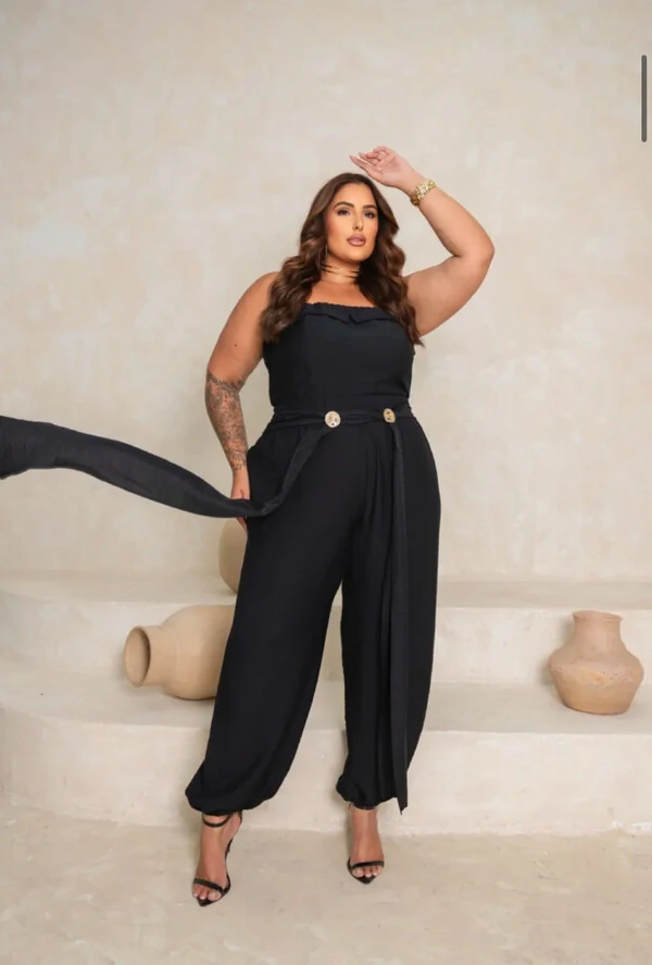 CONJ.CALÇA ALADIM COM TOP 11424 DIVAS VOGA