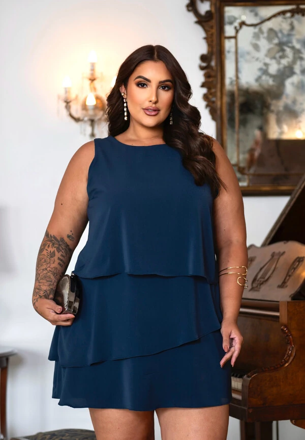 VESTIDO MACAQUINHO DIVAS VOGA