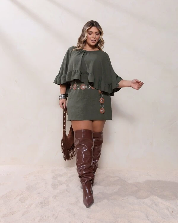 VESTIDO CAPA AIR FLOW MARIA FRANCIA