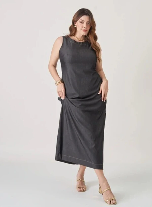 VESTIDO JEANS DENIM SPANDER UPPER