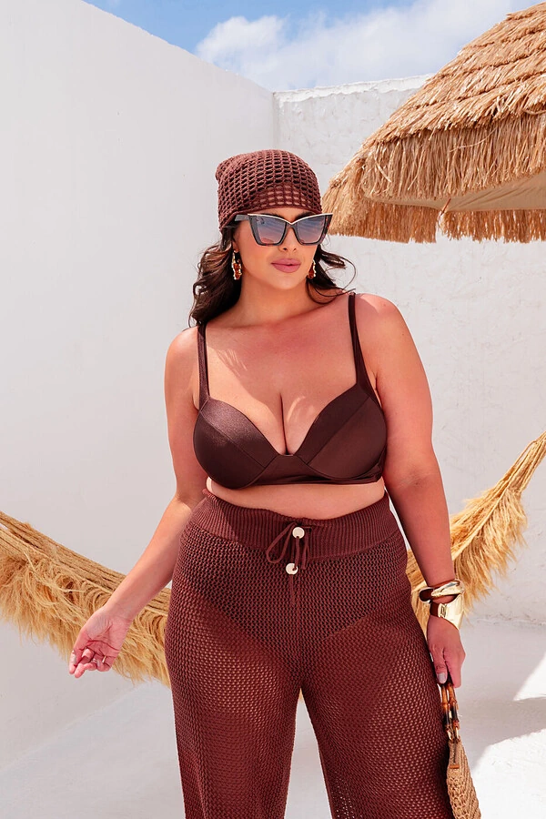 CALÇA TRICOT PLANET CHARM