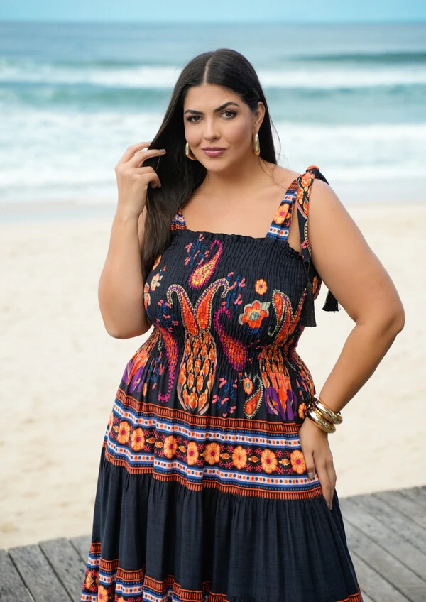 VESTIDO FESTA TROPICAL DOCEVIDA