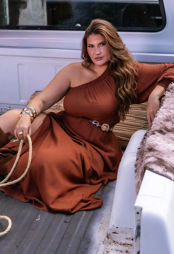 VESTIDO NULA LONGO MANGA MARIA FRANCIA