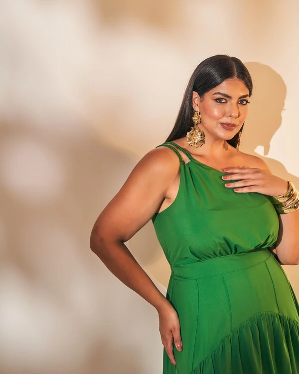 VESTIDO MIDI QUEBELA