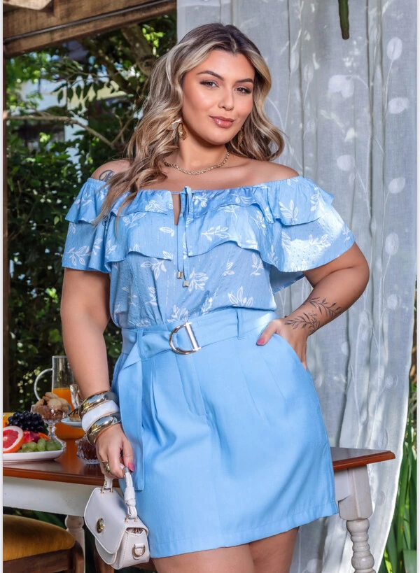 BLUSA CIGANINHA MARIA FRANCIA