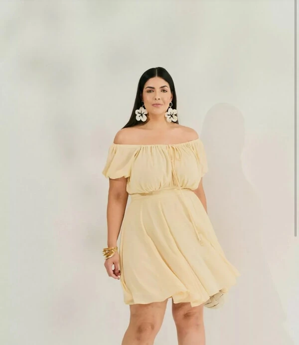VESTIDO CURTO QUEBELA