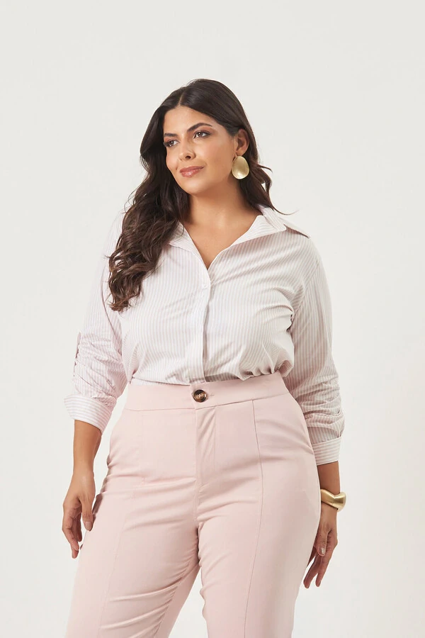 CAMISA LISTRADA ESSENCIAL UPPER