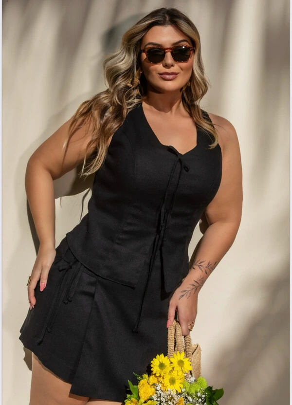 CONJUNTO DE LINHO MARIA FRANCIA