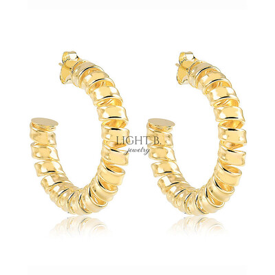 Argola Foam Gold