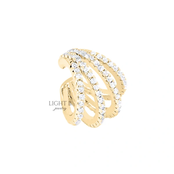 Piercing Falso Cramp Gold (unidade)