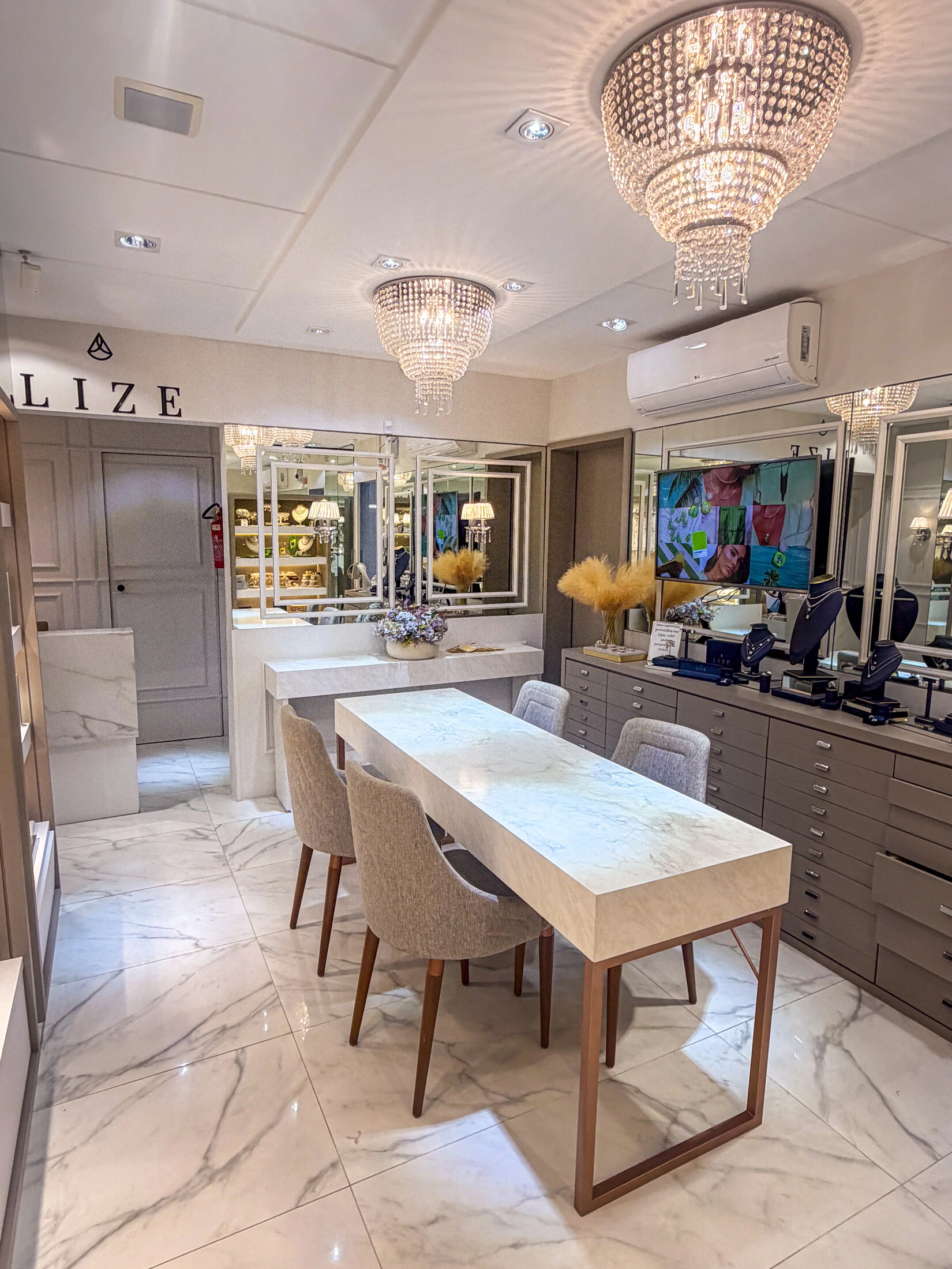Sala de atendimento LIZE