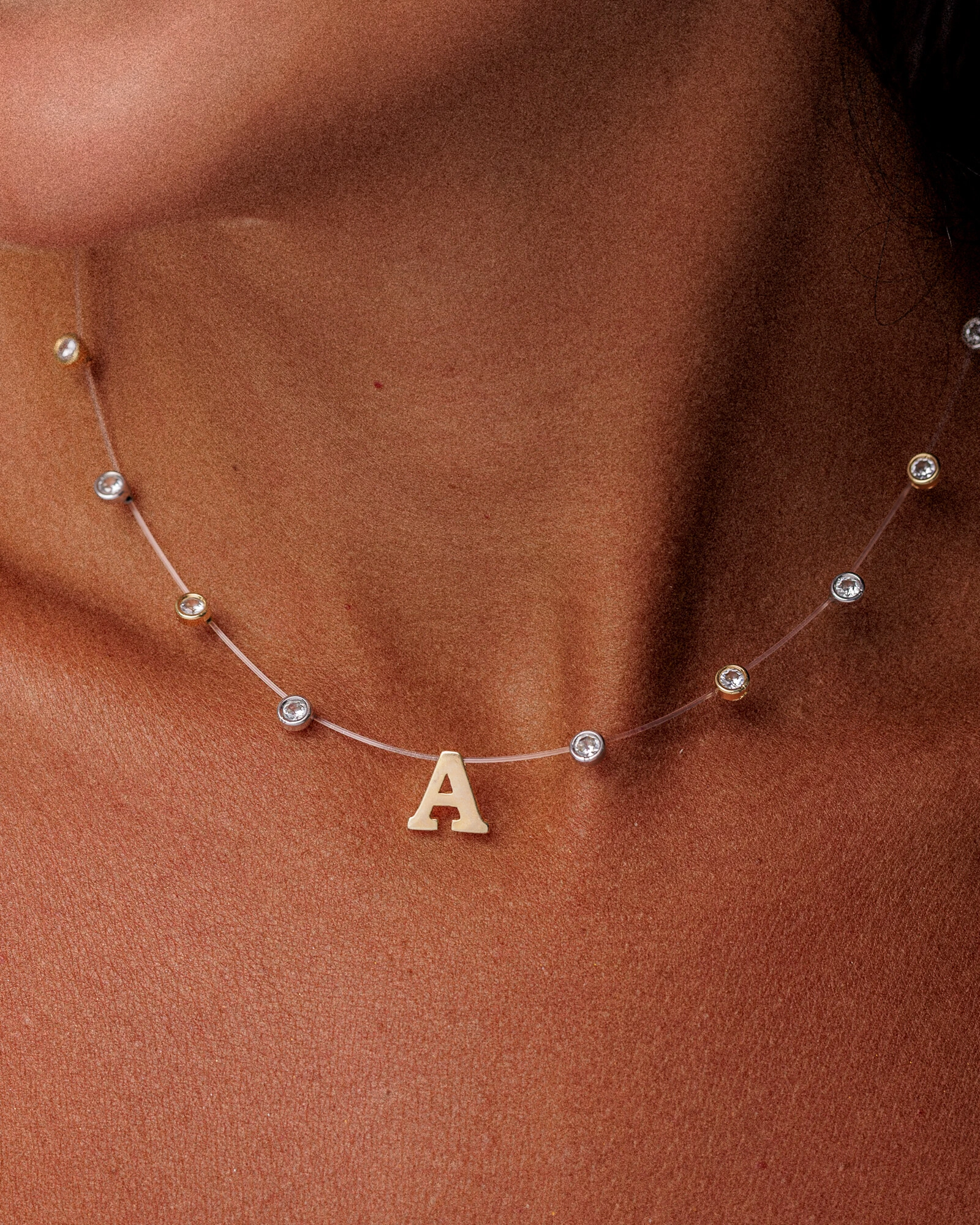 FotoColar Fio Invisível Inicial Luiza - Personalizado