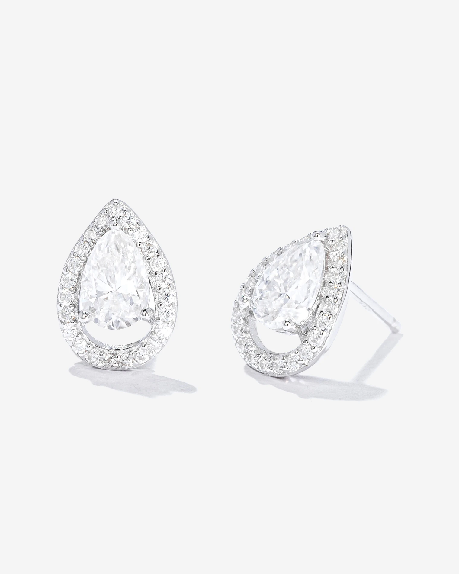 FotoBrinco Gota Apolo - Moissanite 0.5ct - Prata 925