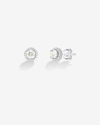 Brinco Luxo Moissanite 5 mm - Prata 925