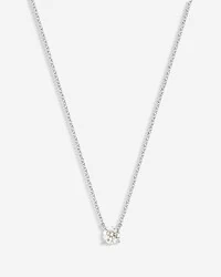 Colar Ponto de luz Moissanite 5 mm - Prata 925