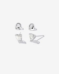 Brinco Florence Moissanite - 5,5 mm - Prata 925