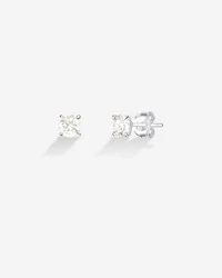 Brinco Ponto de Luz Moissanite 5 mm - Prata 925