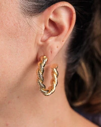 Brinco Argola Selene - P