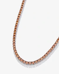 Colar Riviera Chocolate - Prata 925