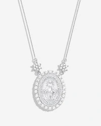 Colar Medalha Nossa Senhora Das Graças - Prata 925