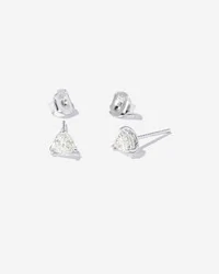 Brinco Mona Moissanite - 5.5 mm - Prata 925