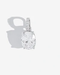 Pingente Oval Letícia - Prata 925