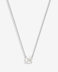 Colar Ponto de luz Moissanite 8 mm - Prata 925