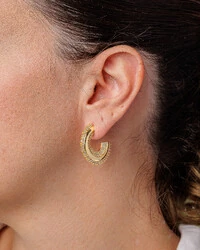 Brinco Semi Argola Sissi