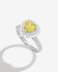 Anel Moissanite Dandy - 1.2ct - Prata 925