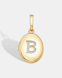 Pingente Relicário Letra