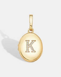 Pingente Relicário Letra