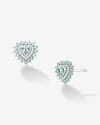 Brinco Coração Lavínia - Prata 925