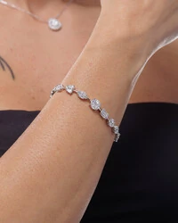 Pulseira Riviera Fio Faca Luiza - Prata 925