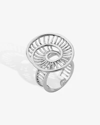 Anel Espiral Trama - Silver