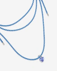 Colar Fio De Seda Calypso - Prata 925