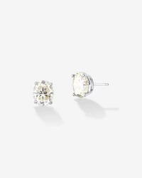 Brinco Arles Moissanite - 10mm - Prata 925