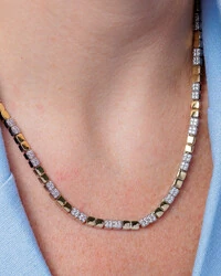 Colar Riviera Celeste Square