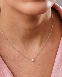 Colar Mona Moissanite - Prata 925